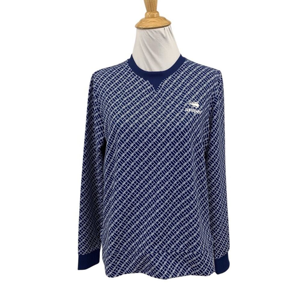 Peter Millar Sweatshirt Womens S Storm White Perth Performance UPF 50 US Open